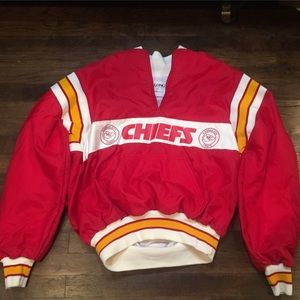 Delong vintage half zip jacket